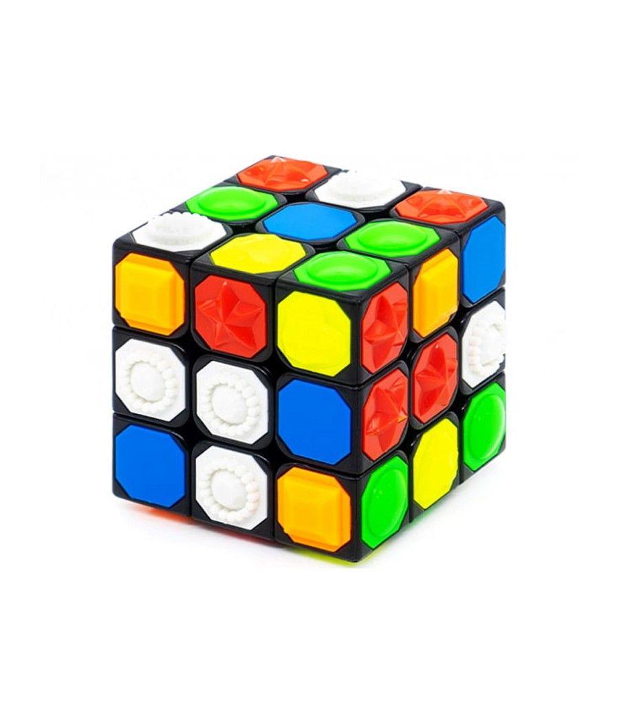 Cubo de rubik yj blind 3x3 invidentes stickerless - Imagen 3