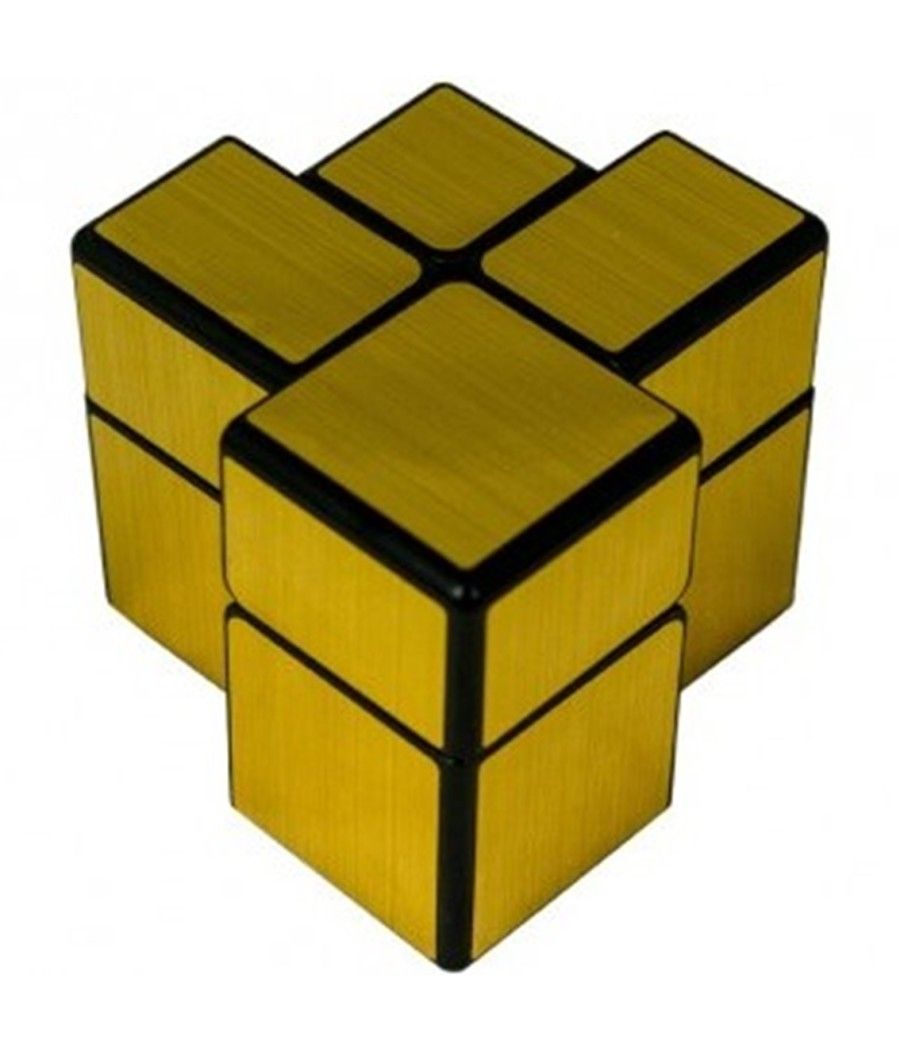 Cubo de rubik qiyi mirror 2x2 oro - Imagen 2