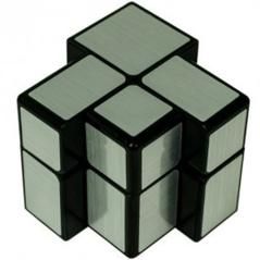 Cubo de rubik qiyi mirror 2x2 plata - Imagen 2