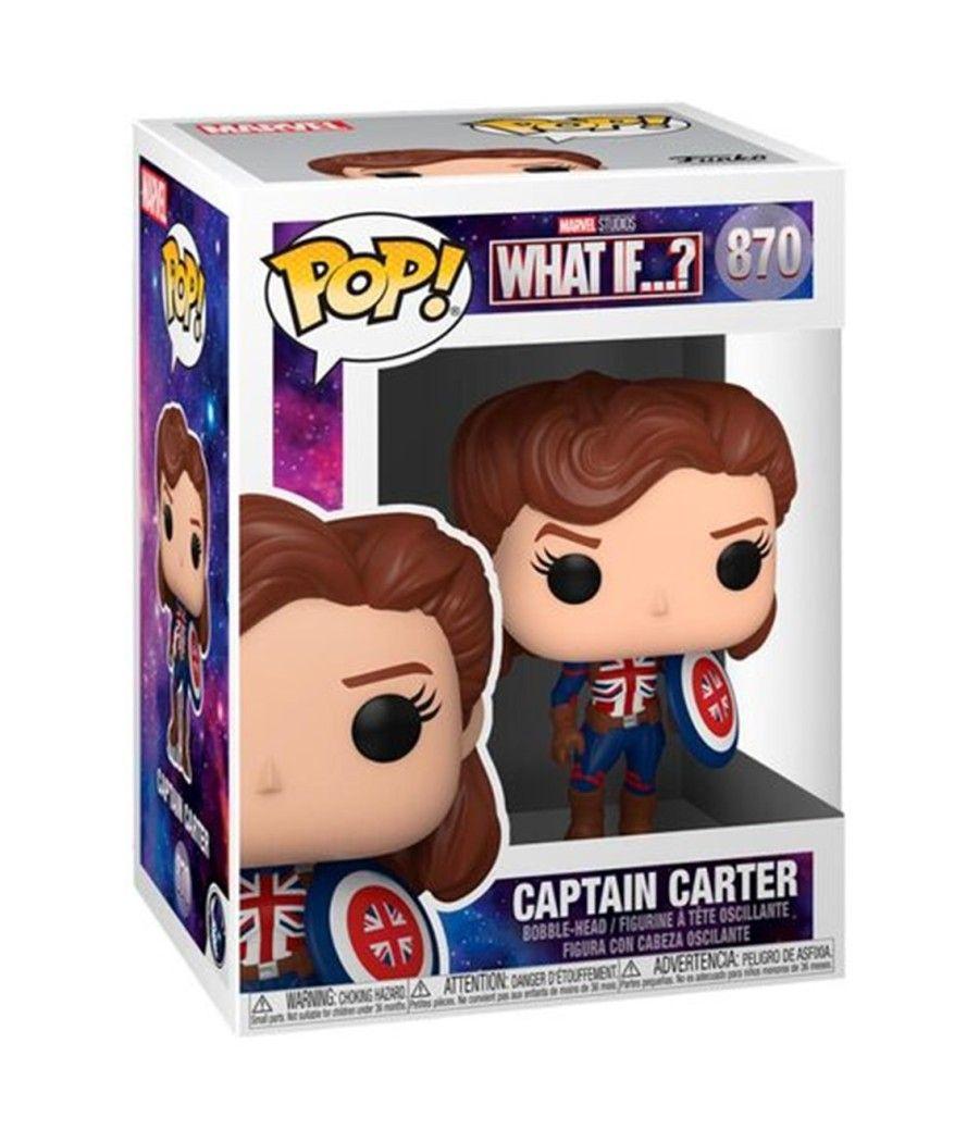 Funko pop marvel what if capitana carter 55811 - Imagen 3