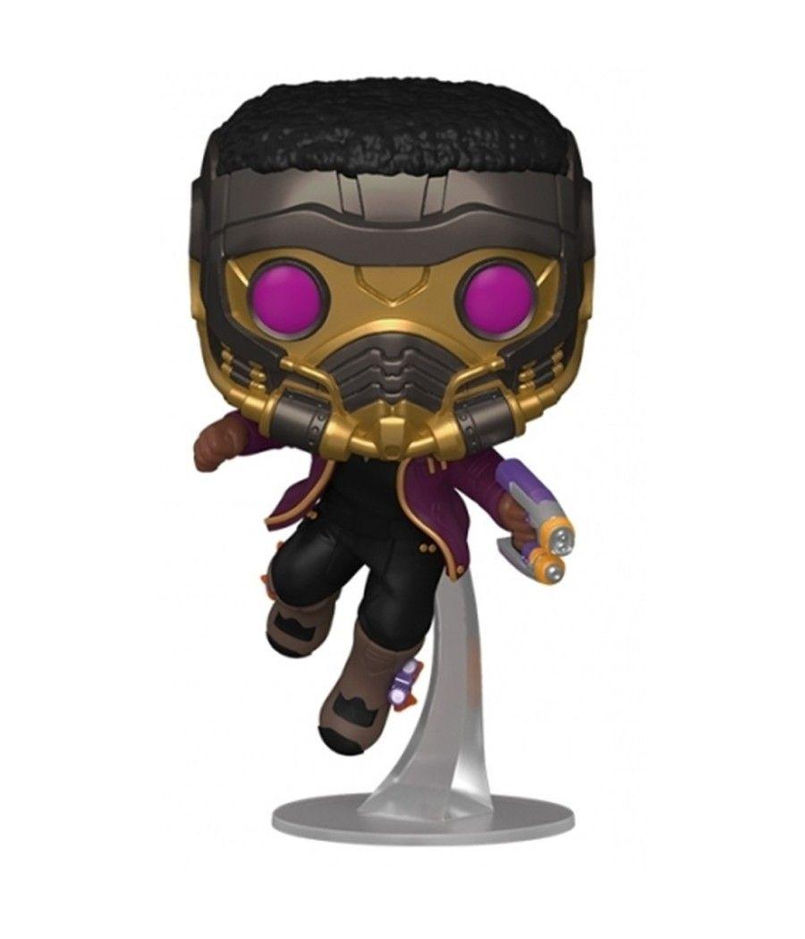 Funko pop marvel what if tchalla star lord 55812 - Imagen 2