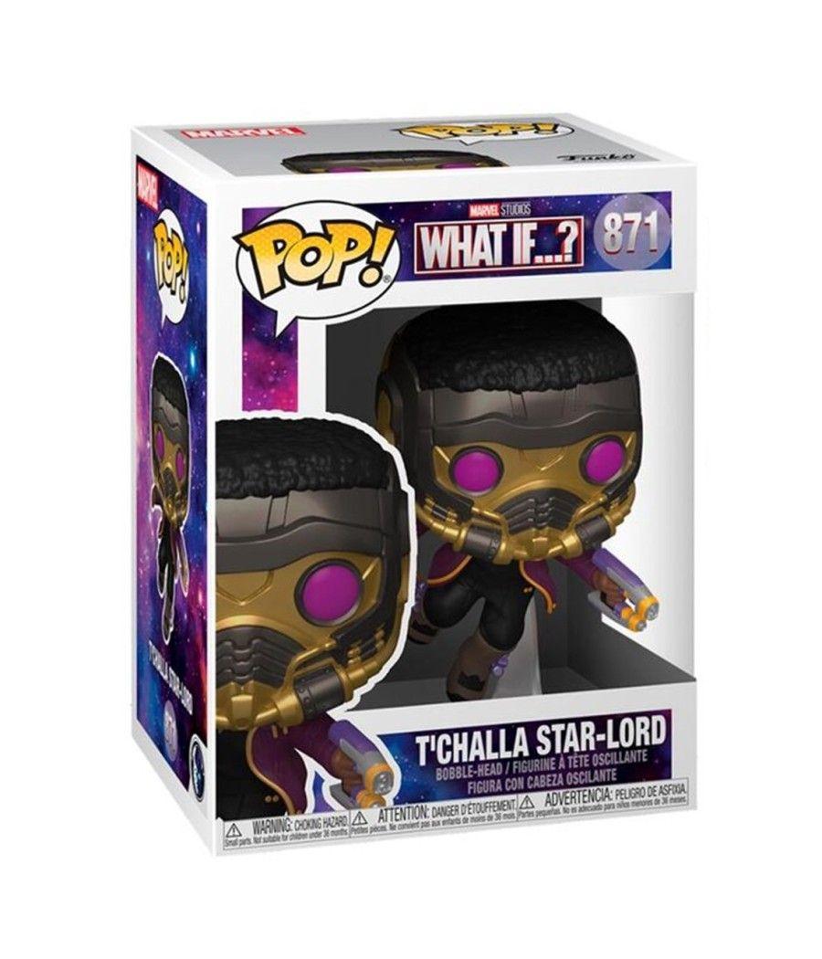 Funko pop marvel what if tchalla star lord 55812 - Imagen 3