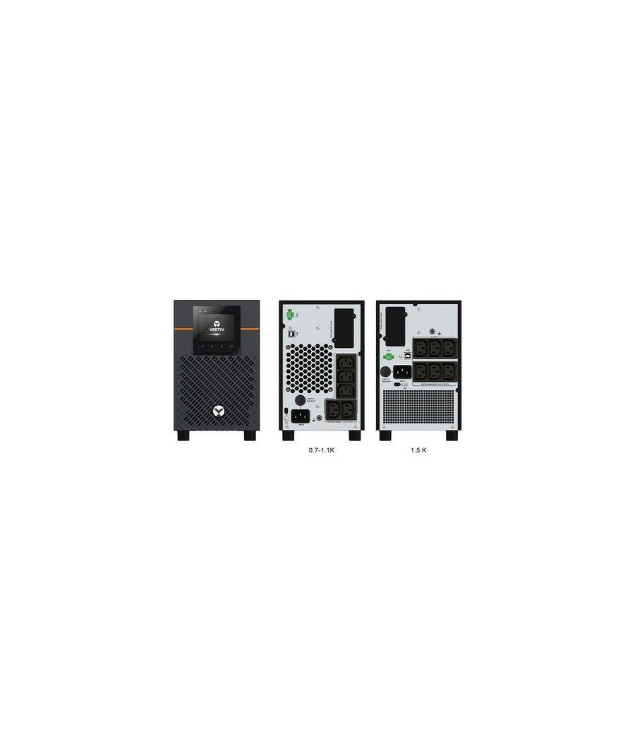 Vertiv EDGE-750IMT sistema de alimentación ininterrumpida (UPS) Línea interactiva 0,75 kVA 675 W - Imagen 2