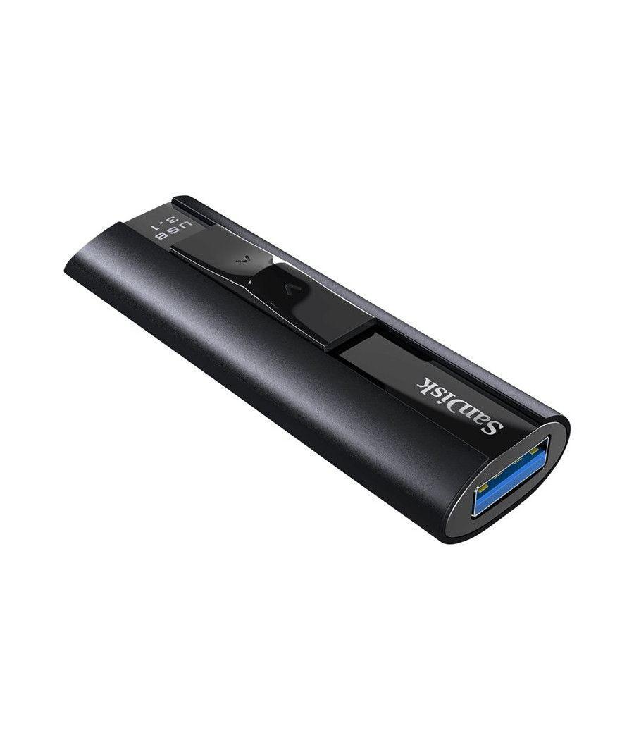 Memoria usb 3.1 sandisk 64gb cruzer extreme pro negro - Imagen 2