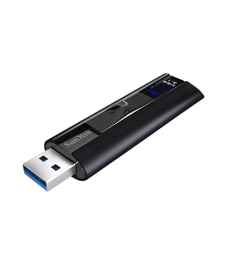 Memoria usb 3.1 sandisk 64gb cruzer extreme pro negro - Imagen 3