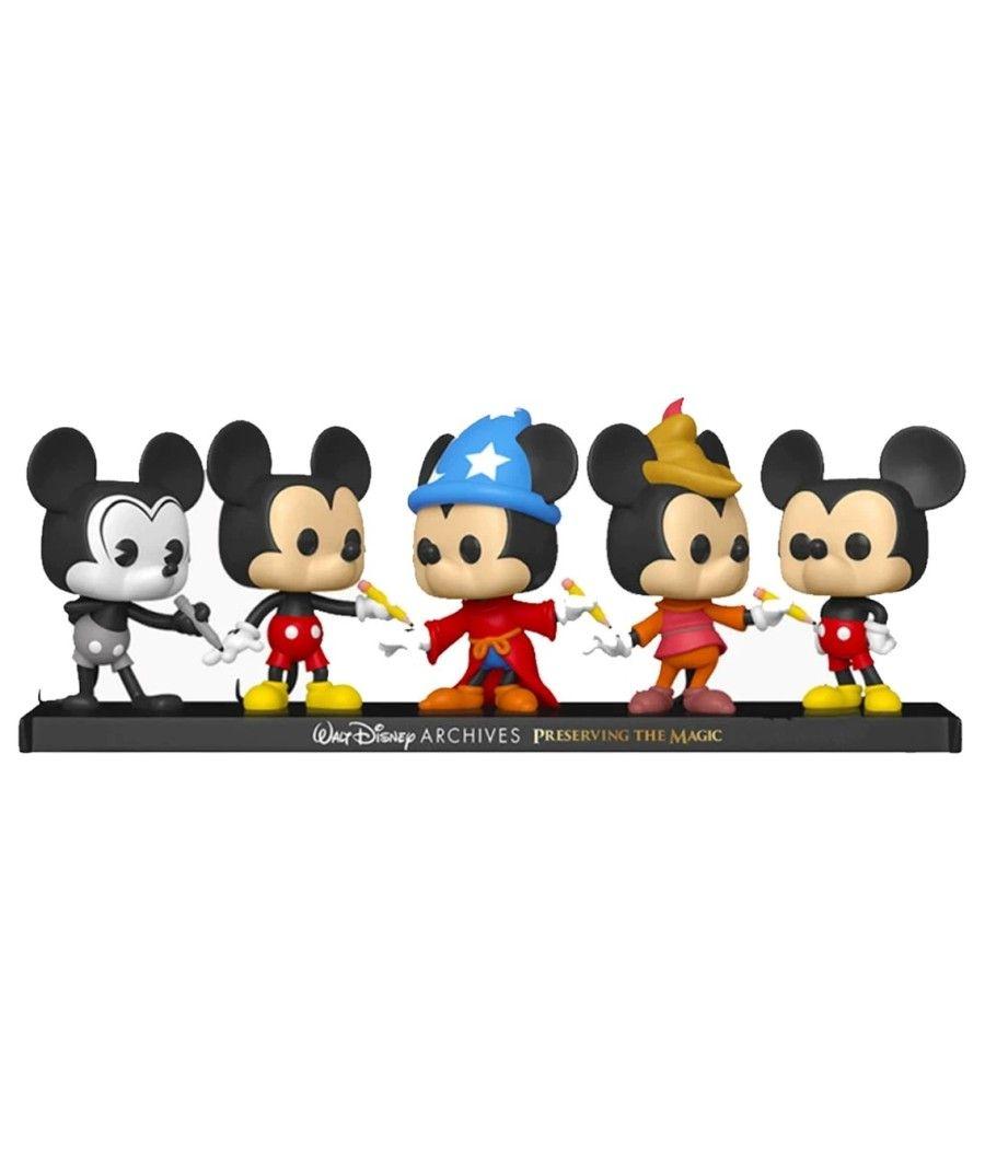 Funko pop disney archivos pack premium 5 mickey mouse 51118 - Imagen 3