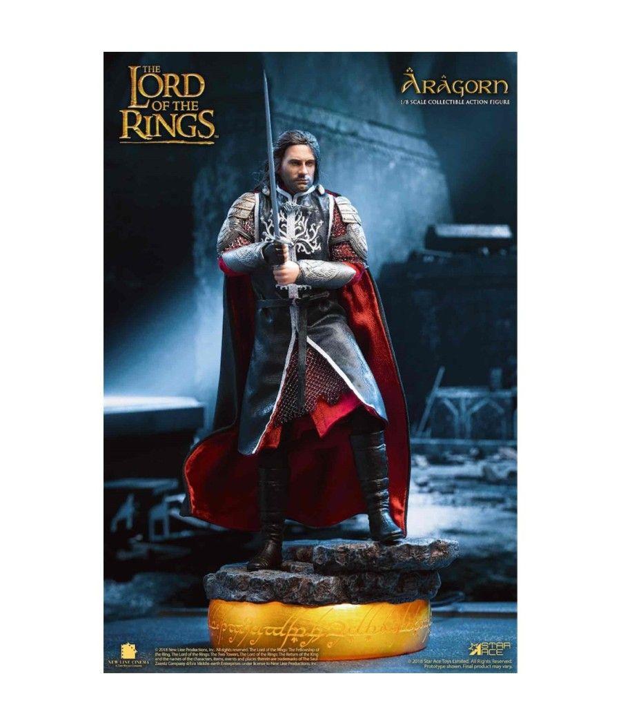 Figura star ace el señor de los anillos aragorn 2.0 version deluxe real master serie 22.5 cm - Imagen 2