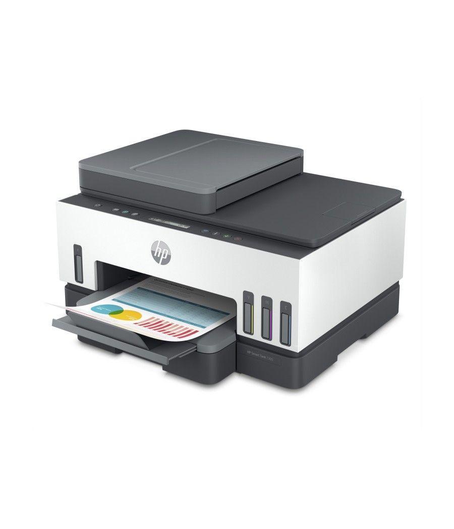 Multifuncion hp inyeccion color inkjet smart tank 7305 a4 - 15ppm - 9ppm color - 256mb - usb - red - wifi - bt - duplex impresio