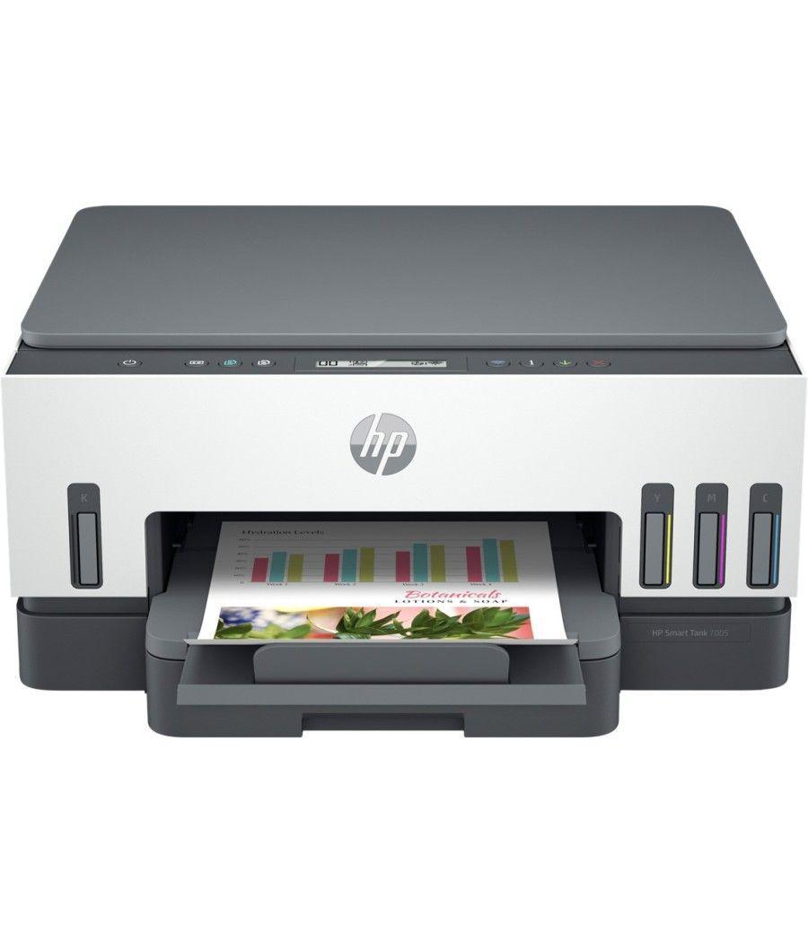 Multifuncion hp inyeccion color inkjet smart tank 7005 a4 - 15ppm - 9ppm color - duplex impresion - usb - wifi - bt - Imagen 9