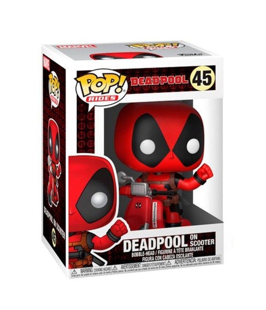 Funko pop rides marvel deadpool con scooter 30969 - Imagen 3