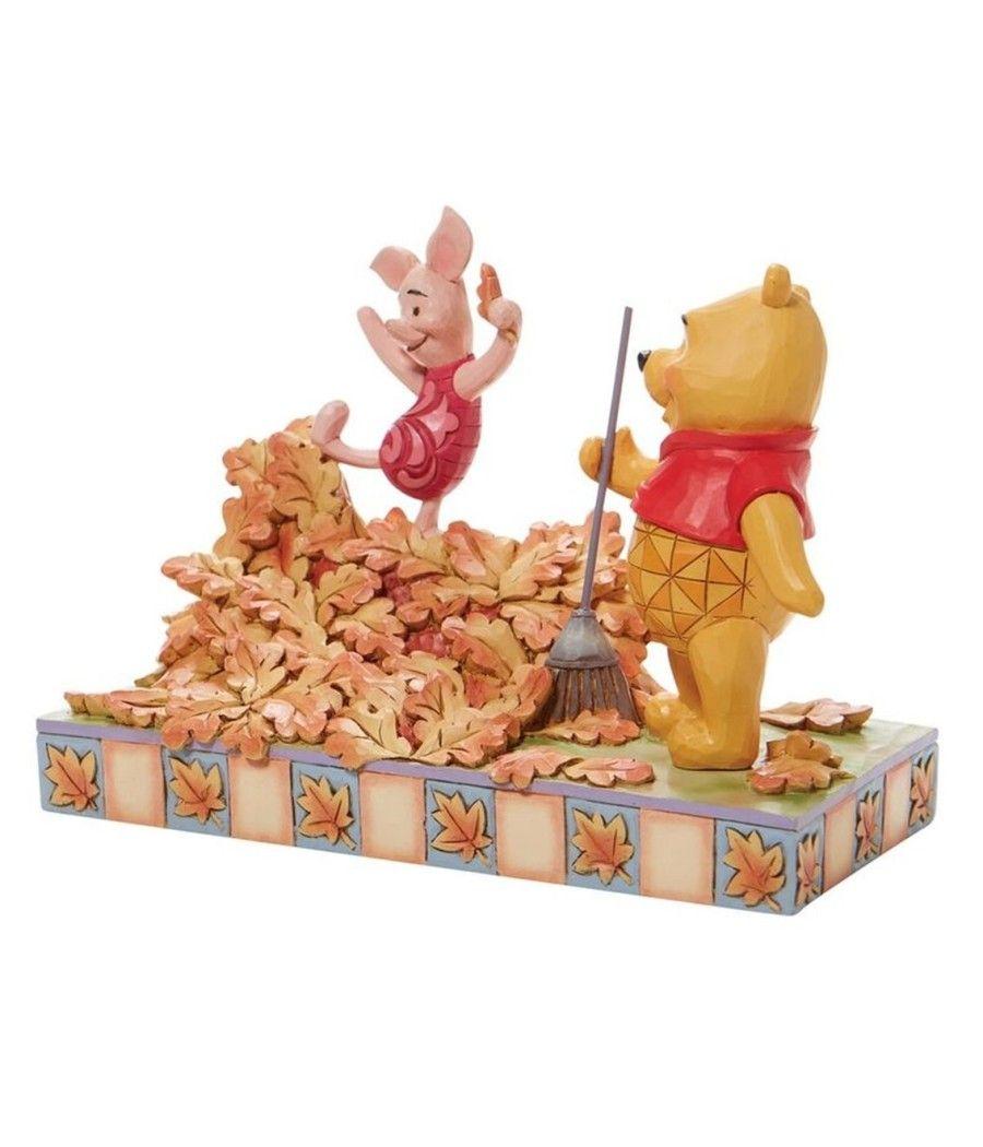 Figura enesco disney winnie the pooh pooh & piglet recogiendo hojas de otoño - Imagen 3