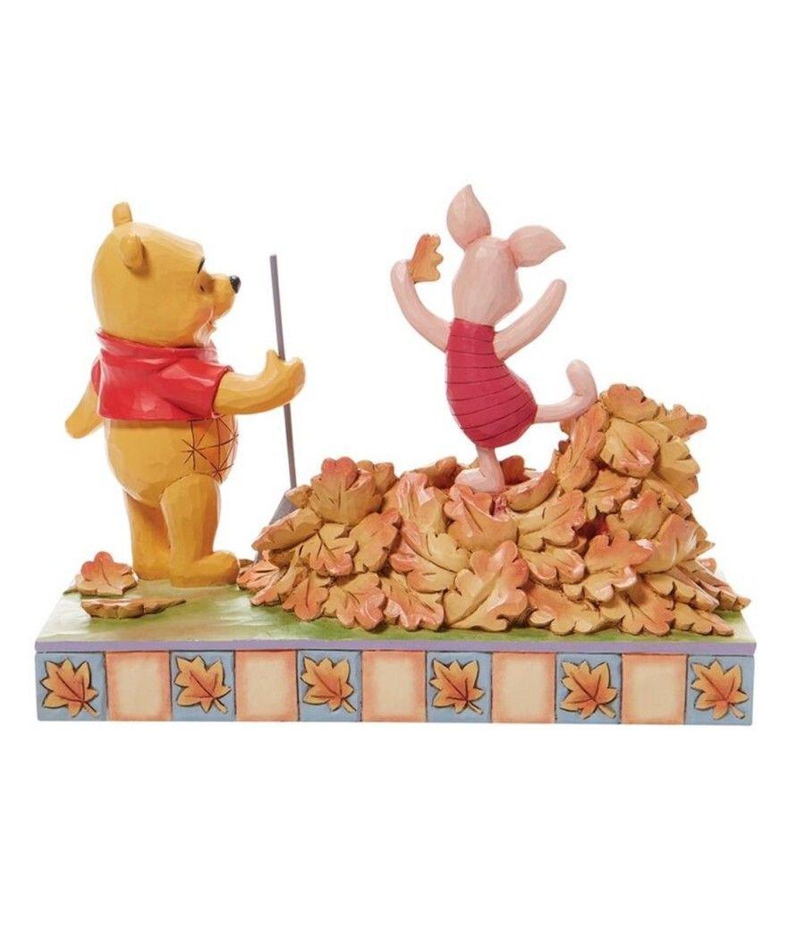 Figura enesco disney winnie the pooh pooh & piglet recogiendo hojas de otoño - Imagen 4
