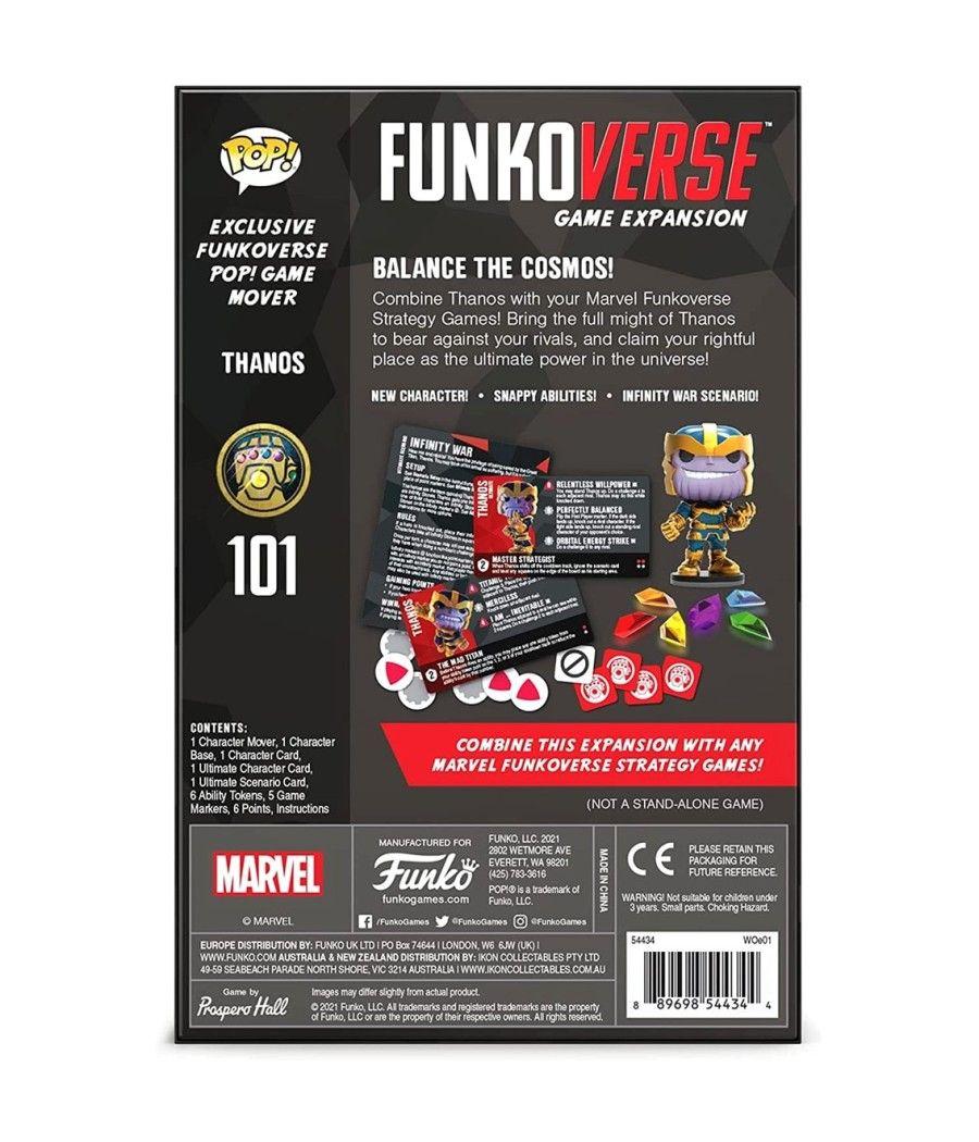 Juego de mesa funkoverse expansion marvel edicion 101 thanos español 57515 - Imagen 2