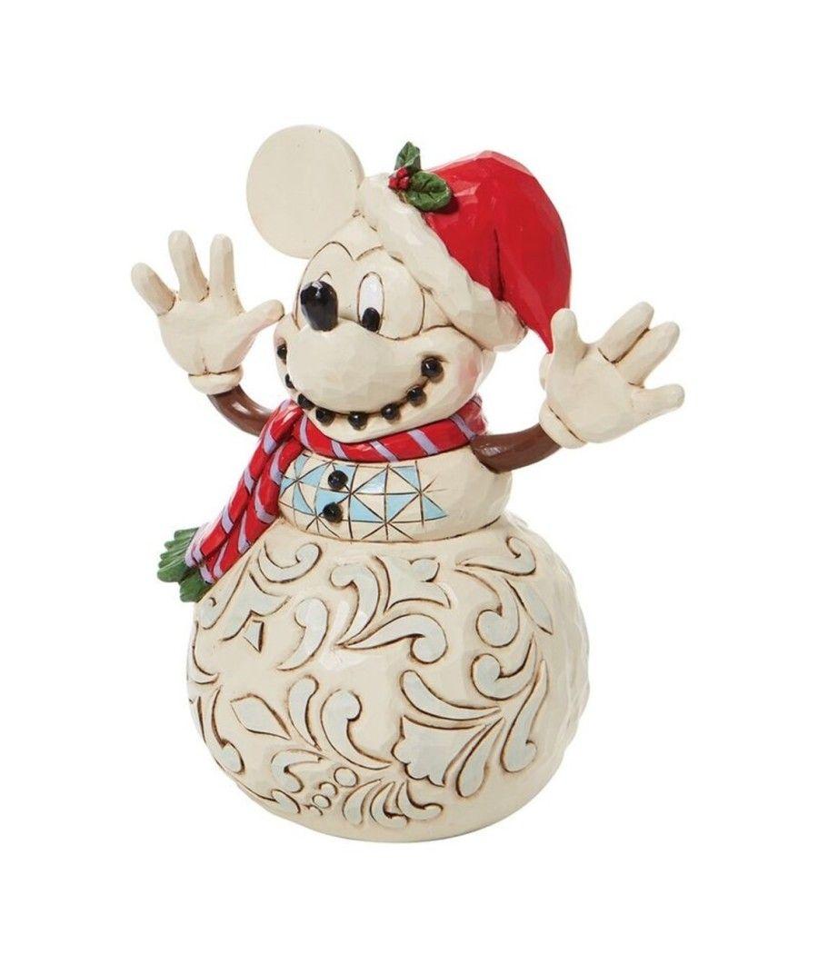 Figura enesco disney muñeco de nieve mickey navideño - Imagen 2