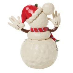 Figura enesco disney muñeco de nieve mickey navideño - Imagen 4