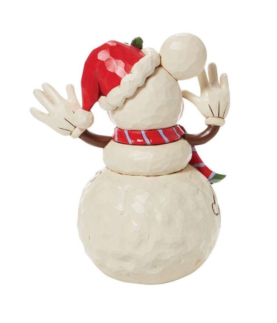 Figura enesco disney muñeco de nieve mickey navideño - Imagen 4