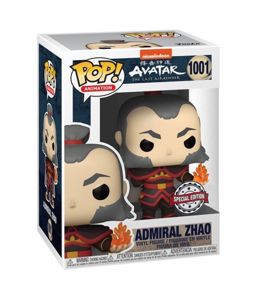 Funko pop animacion avatar the last airbender la leyenda de aang admiral zhao con bola de fuego edicion especial 56965 - Imagen 