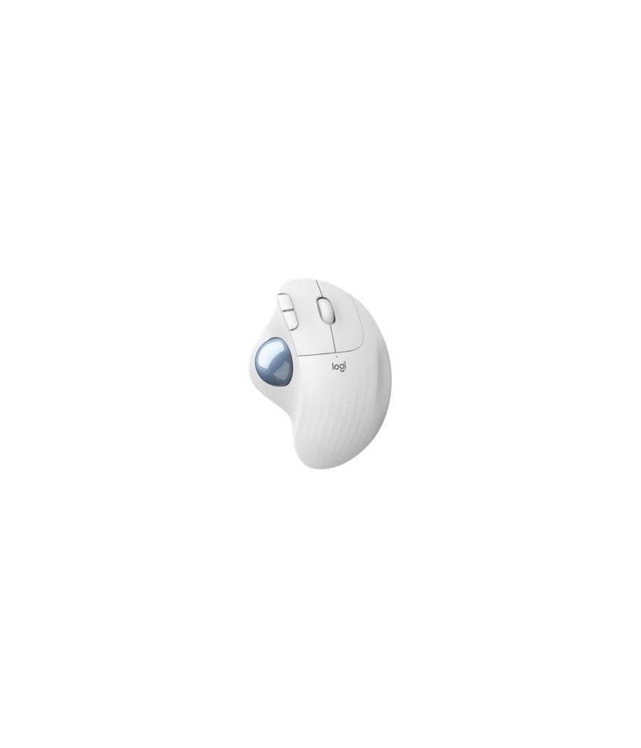 Mouse raton logitech ergo m575 bluetooth & wireless blanco - Imagen 6