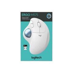 Mouse raton logitech ergo m575 bluetooth & wireless blanco - Imagen 9