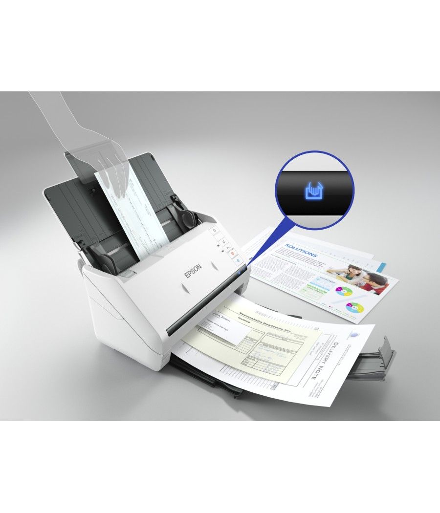 Escaner sobremesa epson workforce ds - 530ii a4 - 35ppm - profesional - duplex - usb 3.0 - red - adf 50 hojas - Imagen 5