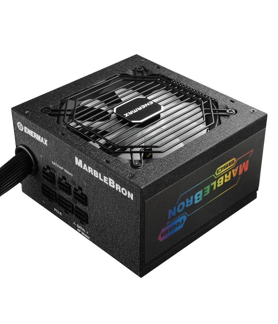 Fuente de alimentacion enermax marblebron 850w 80+ bronze semi - modular rgb - Imagen 3