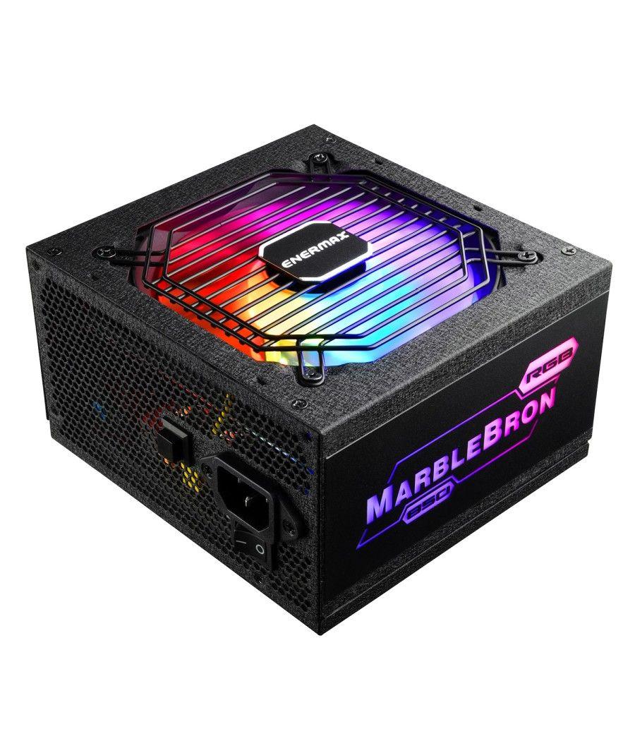 Fuente de alimentacion enermax marblebron 850w 80+ bronze semi - modular rgb - Imagen 4