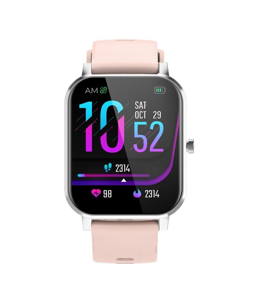 Pulsera reloj deportiva denver sw - 181 - smartwatch - ip67 - 1.7pulgadas - bluetooth - rosa - Imagen 2