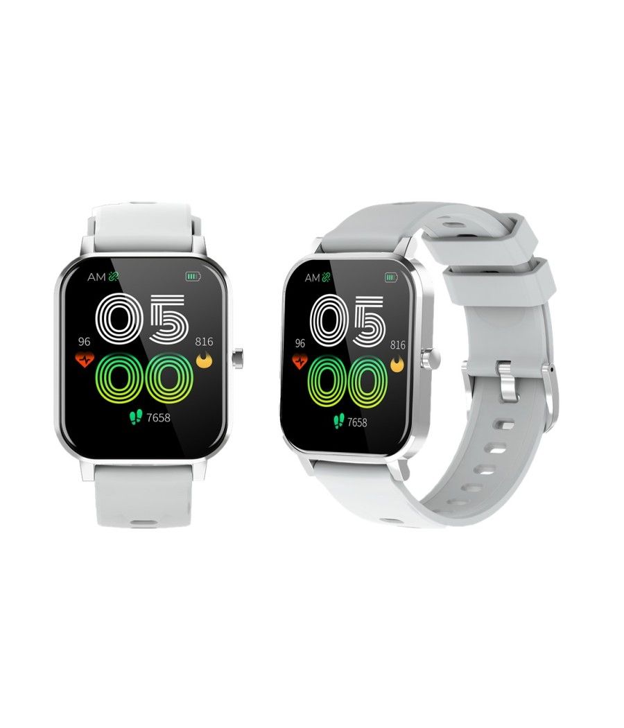 Pulsera reloj deportiva denver sw - 181 - smartwatch - ip67 - 1.7pulgadas - bluetooth - gris - Imagen 3