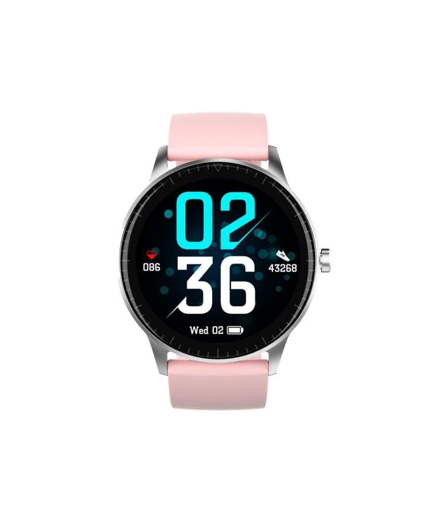 Pulsera reloj deportiva denver sw - 173 - smartwatch - ip67 - 1.28pulgadas - bluetooth - rosa - Imagen 5