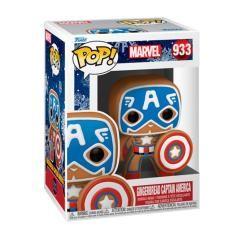 Funko pop marvel navidad galleta jengibre capitan america 50657 - Imagen 3