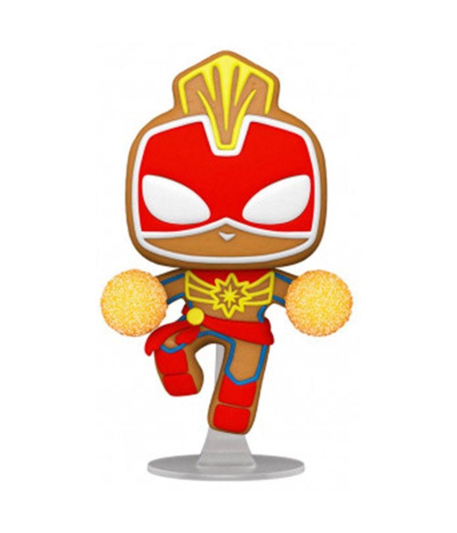 Funko pop marvel navidad galleta jengibre capitana marvel 50661 - Imagen 2