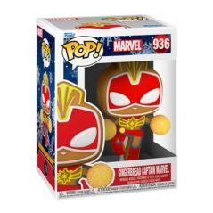 Funko pop marvel navidad galleta jengibre capitana marvel 50661 - Imagen 3