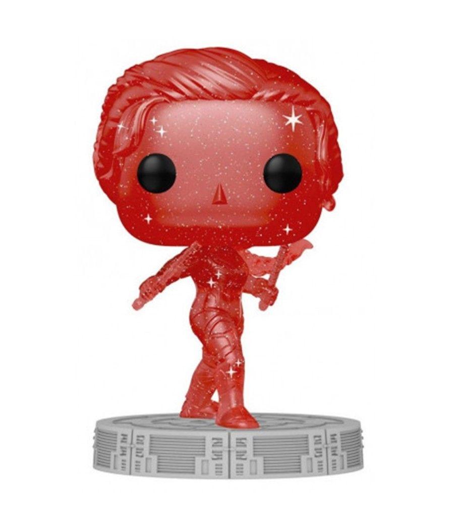 Funko pop marvel infinity saga viuda negra gema de la realidad 57613 - Imagen 2