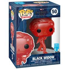 Funko pop marvel infinity saga viuda negra gema de la realidad 57613 - Imagen 3