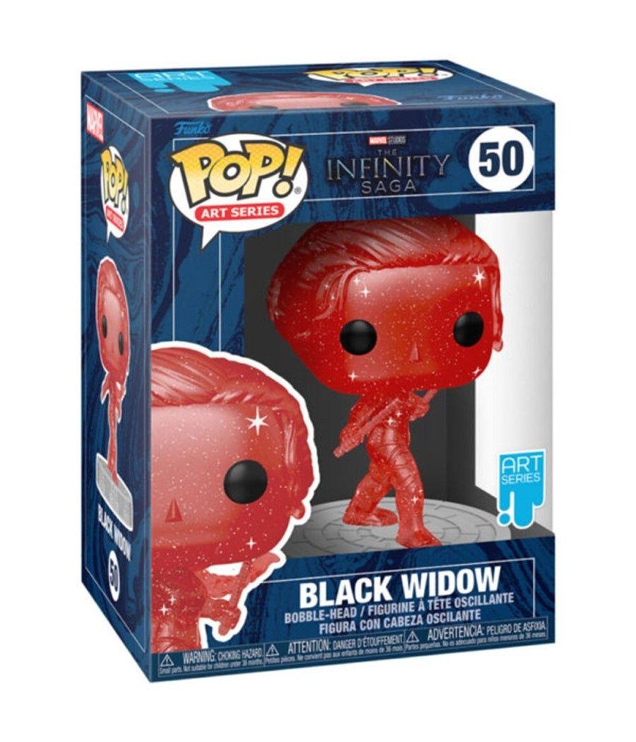 Funko pop marvel infinity saga viuda negra gema de la realidad 57613 - Imagen 3