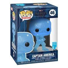 Funko pop marvel infinity saga capitan america gema del espacio 57614 - Imagen 3