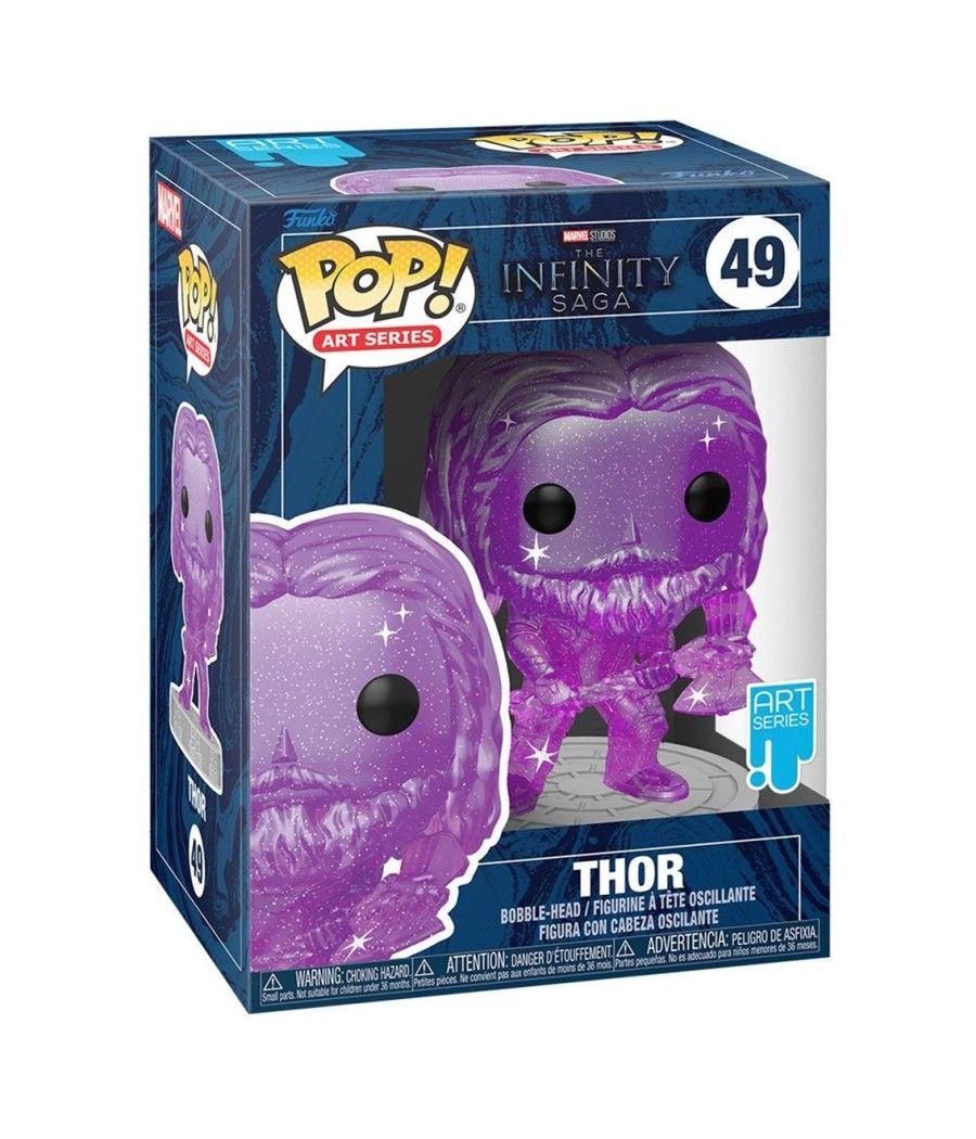 Funko pop marvel infinity saga thor gema del poder 57618 - Imagen 3