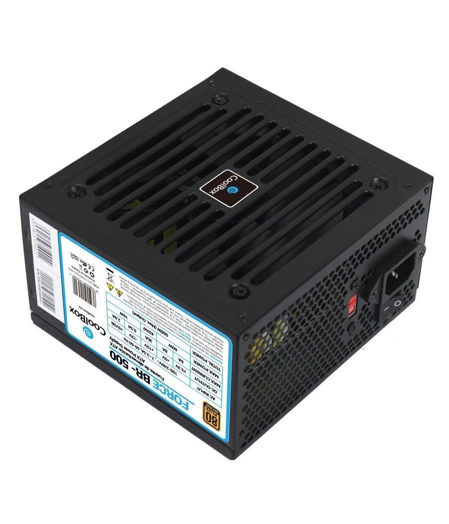 Fuente de alimentacion coolbox atx force br - 500w 80+ bronze - Imagen 5