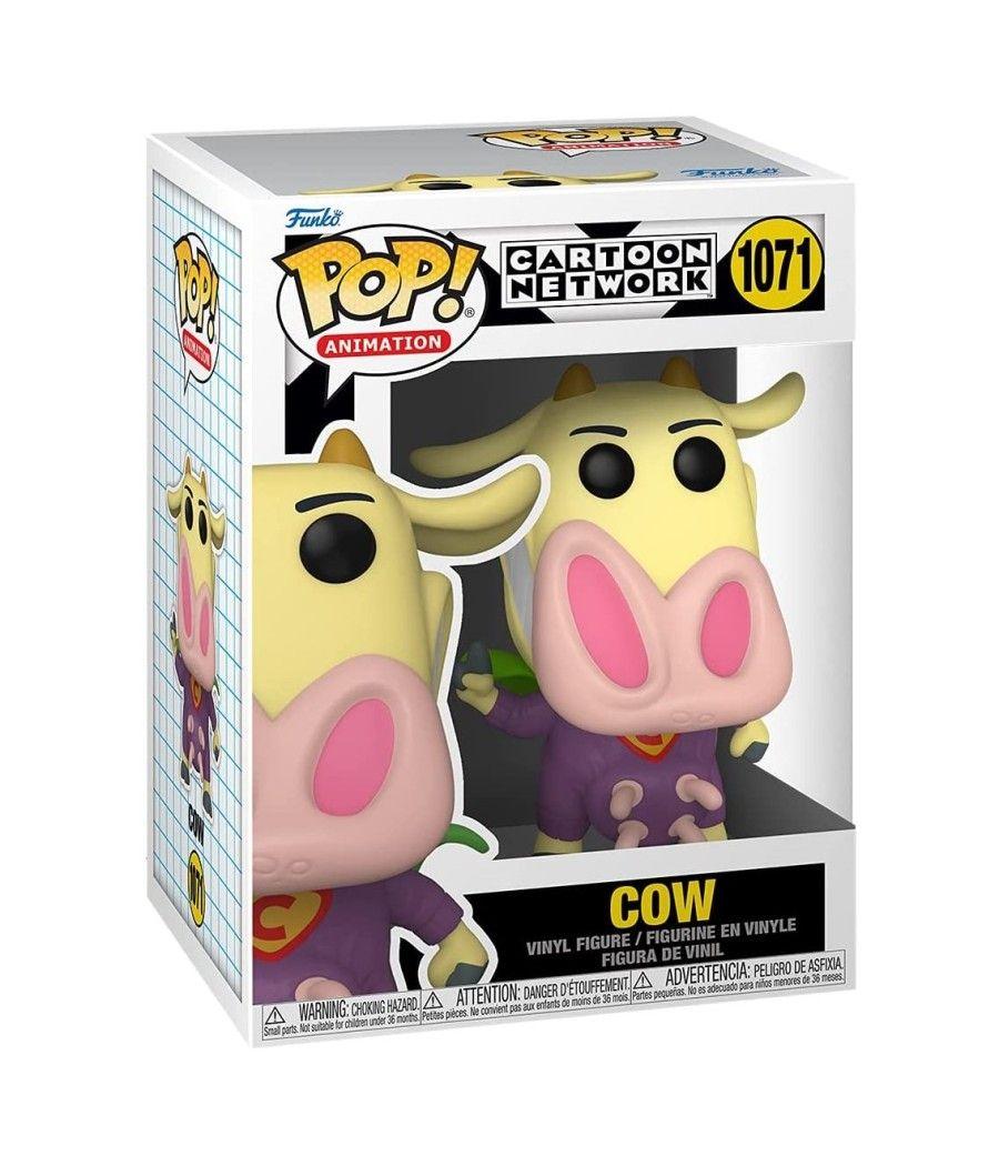 Funko pop animacion cartoon network vaca y pollo super vaca 57791 - Imagen 3