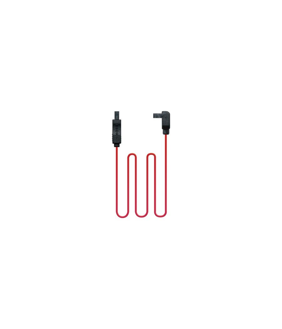 Nanocable 10.18.0202 cable de SATA 0,5 m Negro, Rojo - Imagen 2