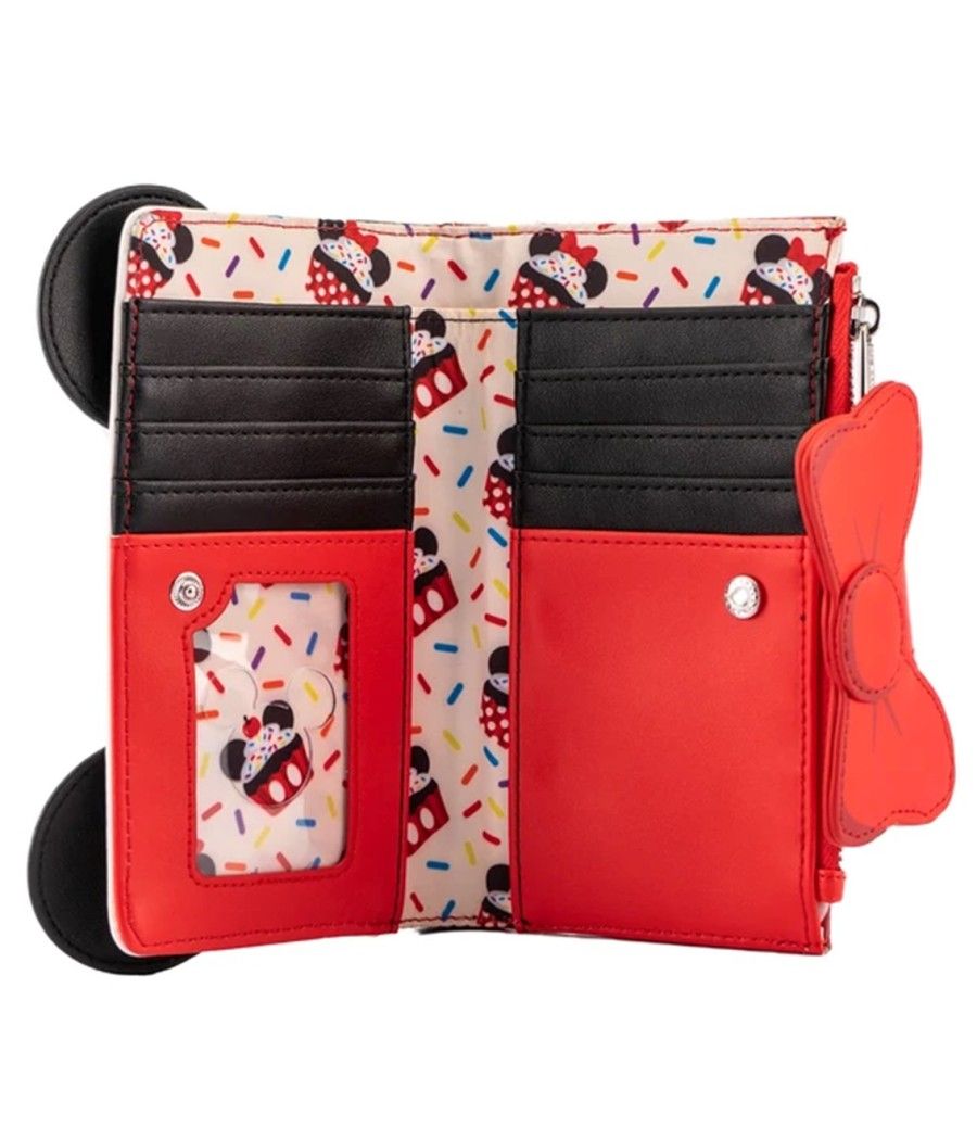 Mochila loungefly disney minnie mouse sweets collection flap - Imagen 4