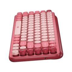 Teclado logitech pop keys heartbreaker rosa wireless inalambrico - Imagen 12