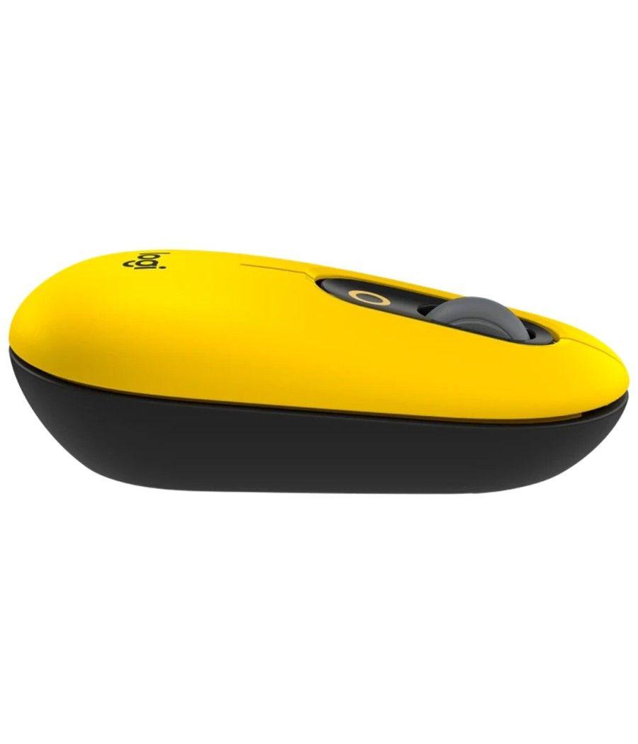 Mouse raton logitech pop mouse blast yellow wireless inalambrico - Imagen 11