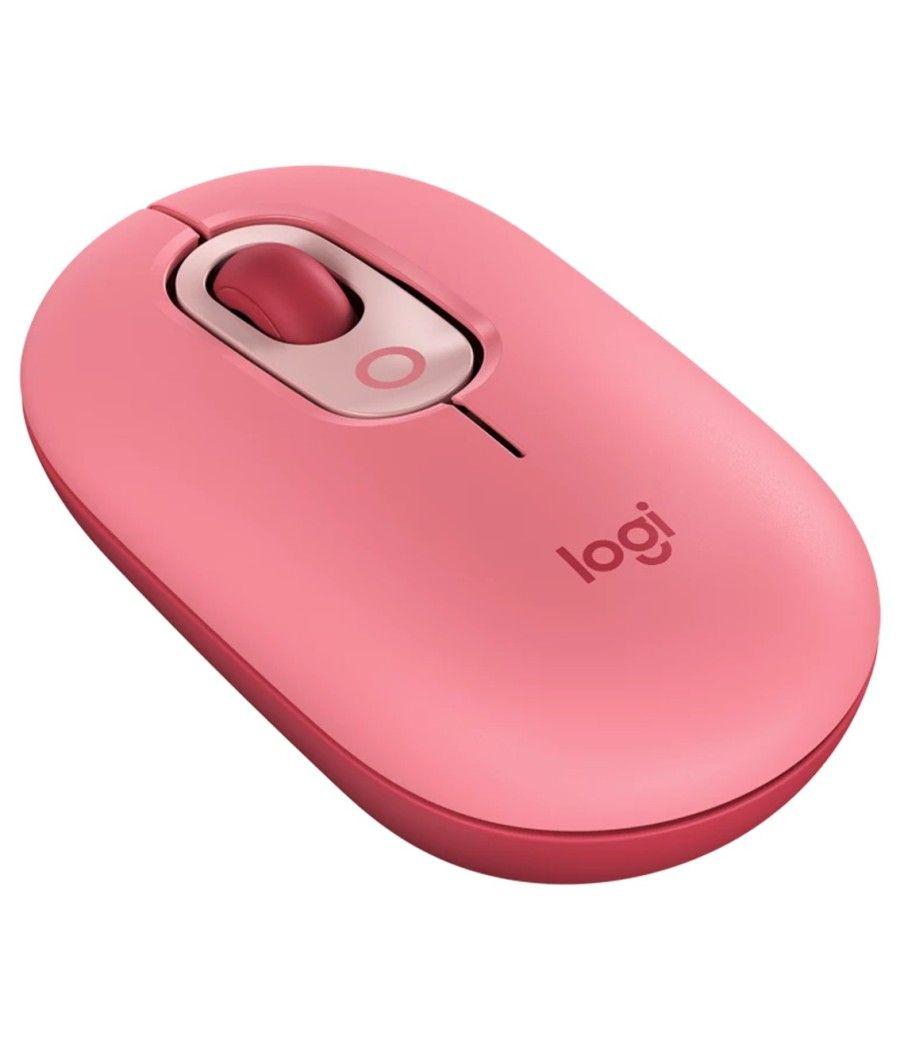 Mouse raton logitech pop heartbreaker daydream rosa wireless inalambrico - Imagen 9