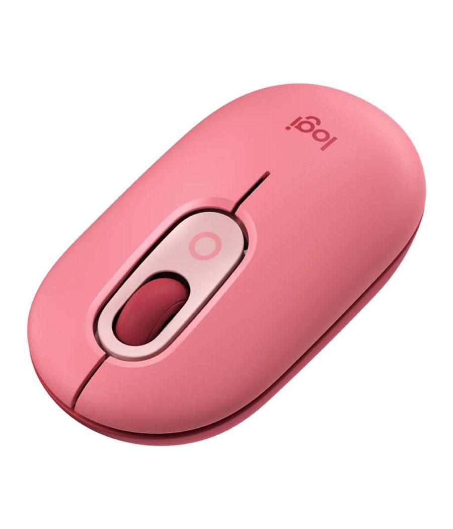 Mouse raton logitech pop heartbreaker daydream rosa wireless inalambrico - Imagen 10