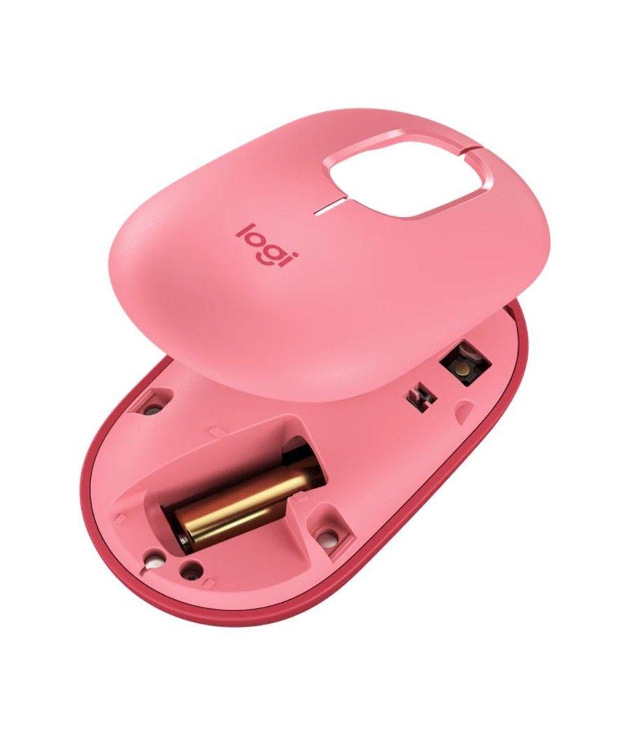 Mouse raton logitech pop heartbreaker daydream rosa wireless inalambrico - Imagen 12