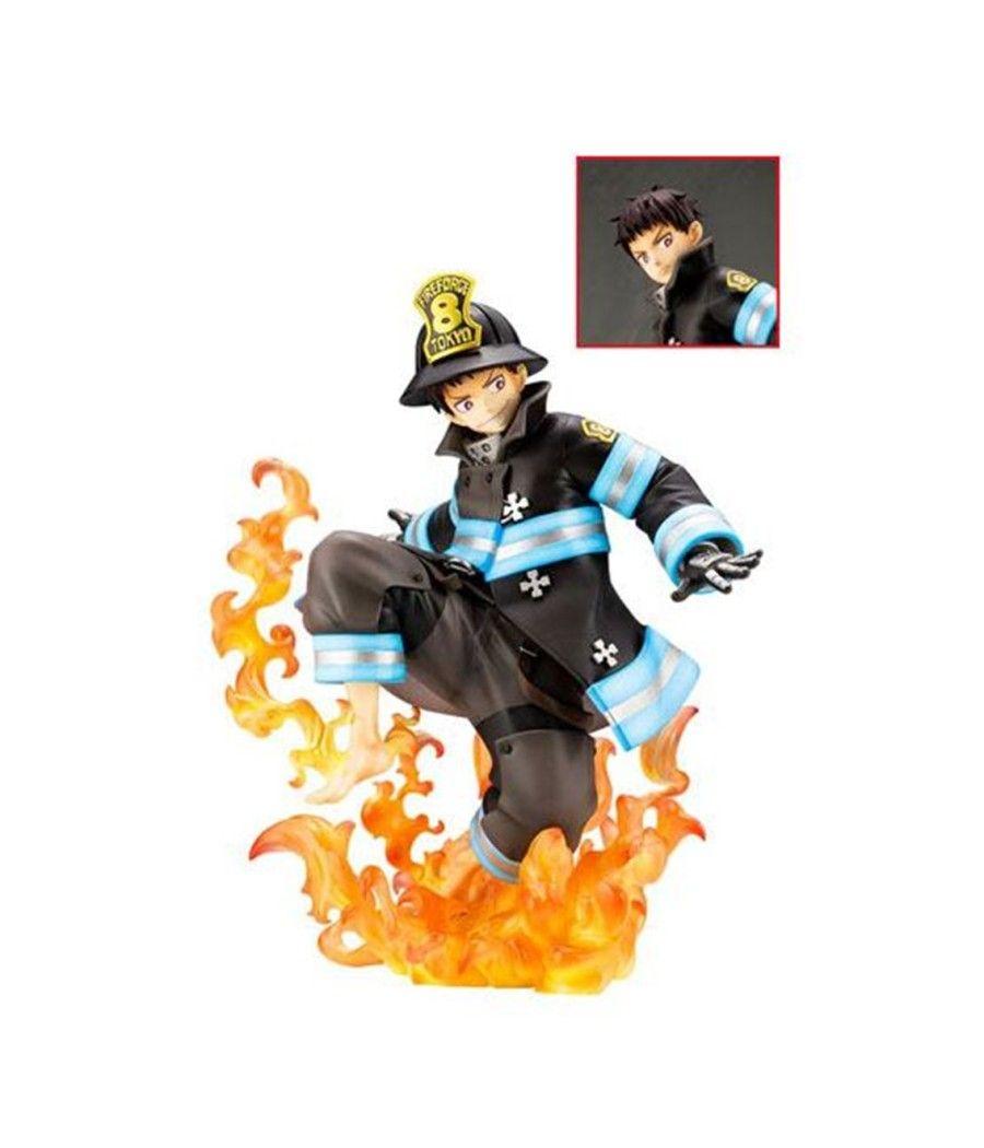 Figura kotobukiya fire force shinra kusakabe brillo en la oscuridad - Imagen 3