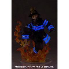 Figura kotobukiya fire force shinra kusakabe brillo en la oscuridad - Imagen 4