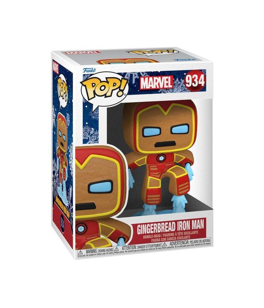 Funko pop marvel navidad galleta jengibre iron man 50658 - Imagen 3