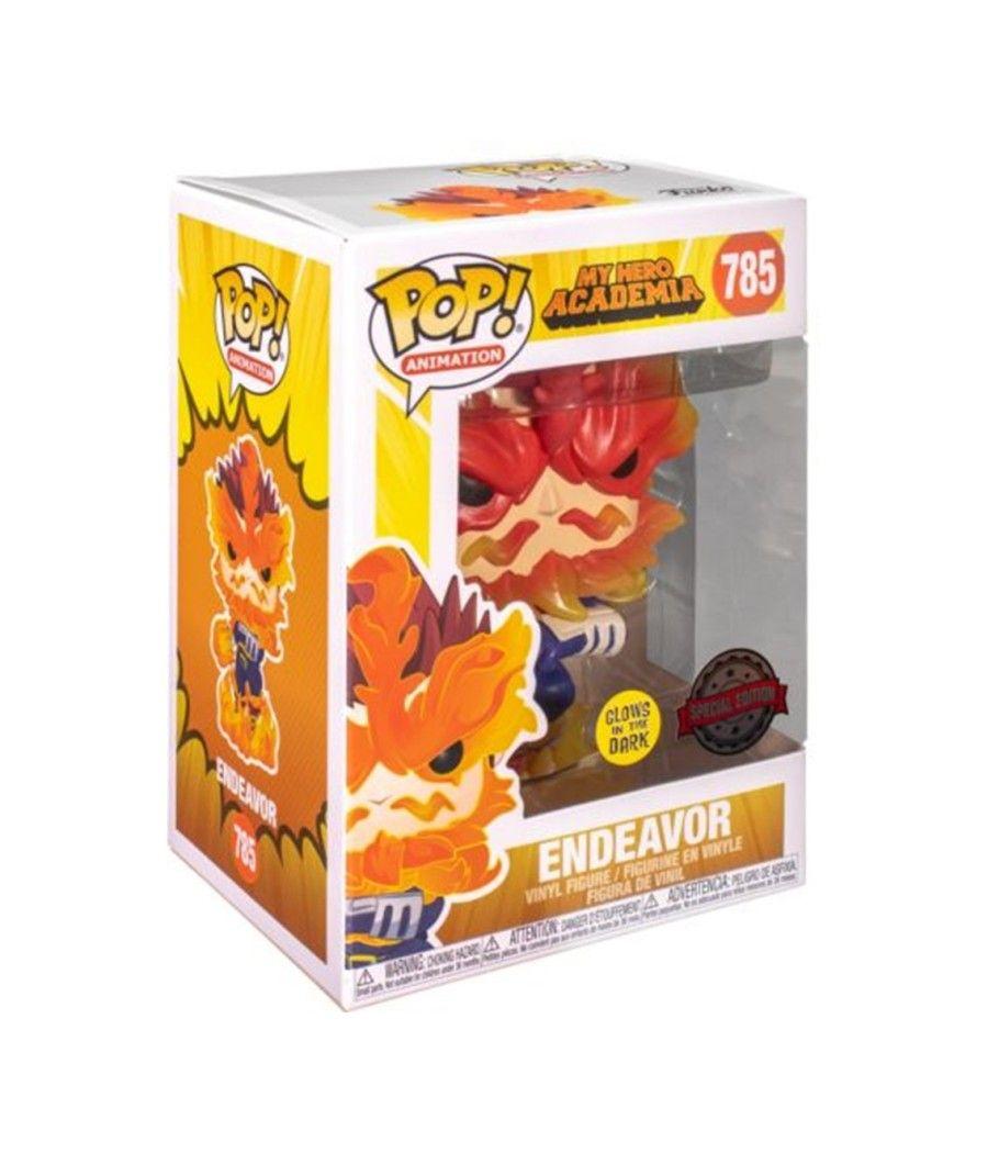 Funko pop my hero academia endeavor brillo en la oscuridad exclusivo 49672 - Imagen 3